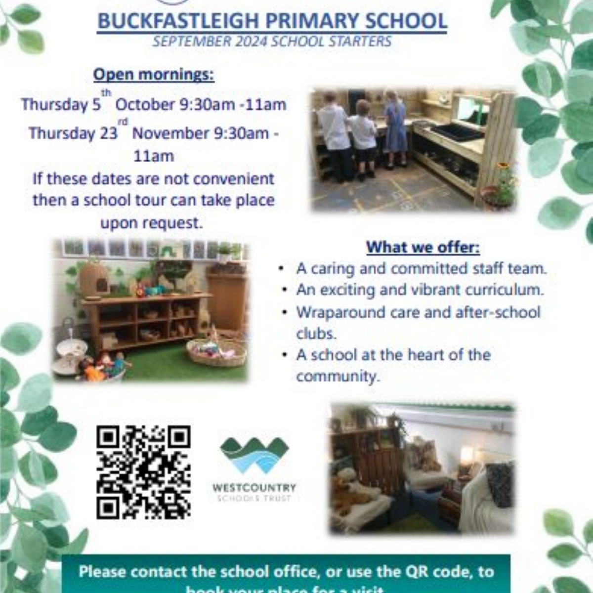 Buckfastleigh Primary School - Open Morning